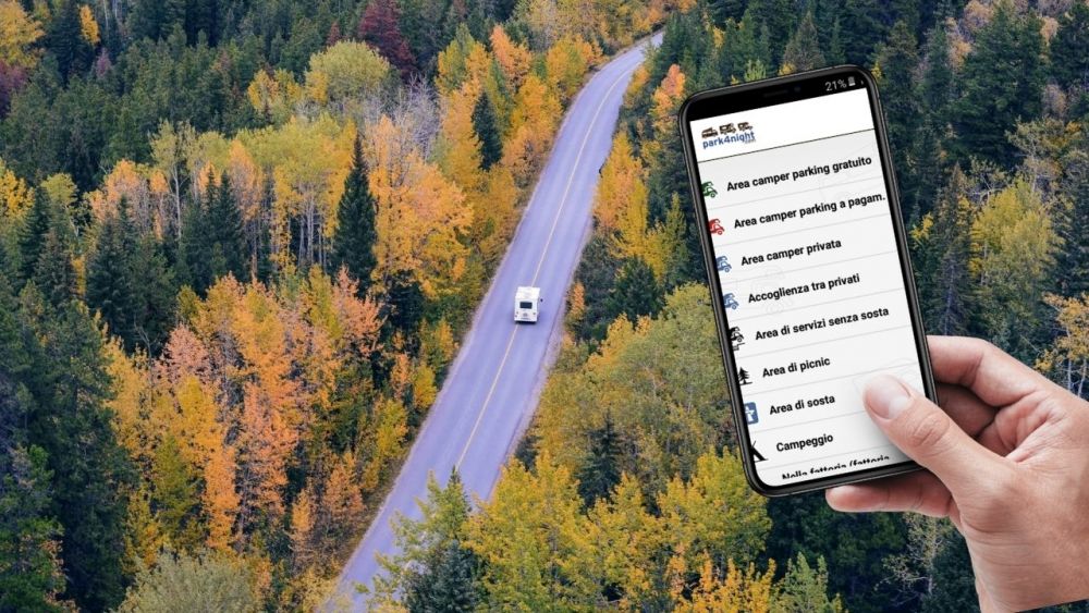 App Park4Night per viaggiare in camper