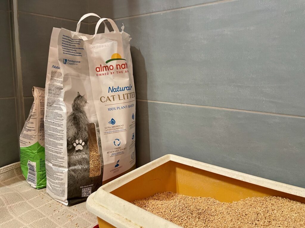 Lettiera biodegradabile per gatto Almo Nature