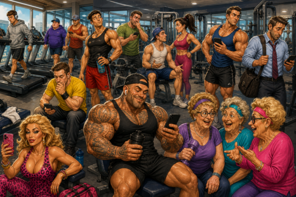 Tipi da palestra, immagine generata da AI
